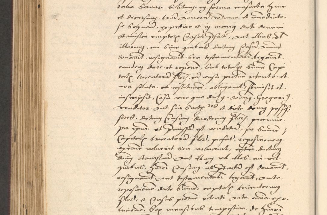 Zdjęcie nr 534 dla obiektu archiwalnego: Acta actorum, obligacionum sententiarumque tam interlocutoriarum quam diffinitivarum coram reverendo domino Thoma Roschnowsky canonico et officiali Cracoviensi generali ad annum Domini 1534, indicione septima, pontificatus sanctissimi in Christo patris domini et domini Clementis pape septimi, anno ipsius undecimo vel alias, ut dicitur vacante sede apostolica feliciter continuantur