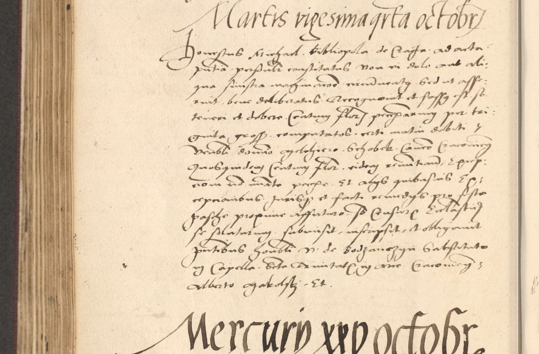 Zdjęcie nr 530 dla obiektu archiwalnego: Acta actorum, obligacionum sententiarumque tam interlocutoriarum quam diffinitivarum coram reverendo domino Thoma Roschnowsky canonico et officiali Cracoviensi generali ad annum Domini 1534, indicione septima, pontificatus sanctissimi in Christo patris domini et domini Clementis pape septimi, anno ipsius undecimo vel alias, ut dicitur vacante sede apostolica feliciter continuantur