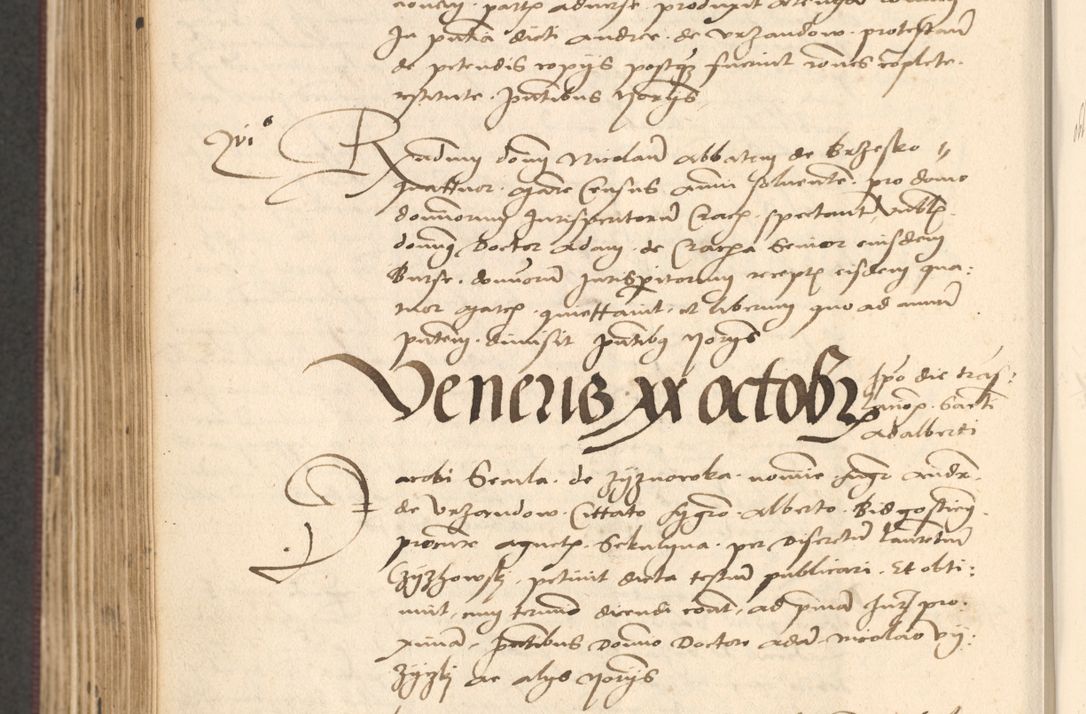 Zdjęcie nr 526 dla obiektu archiwalnego: Acta actorum, obligacionum sententiarumque tam interlocutoriarum quam diffinitivarum coram reverendo domino Thoma Roschnowsky canonico et officiali Cracoviensi generali ad annum Domini 1534, indicione septima, pontificatus sanctissimi in Christo patris domini et domini Clementis pape septimi, anno ipsius undecimo vel alias, ut dicitur vacante sede apostolica feliciter continuantur