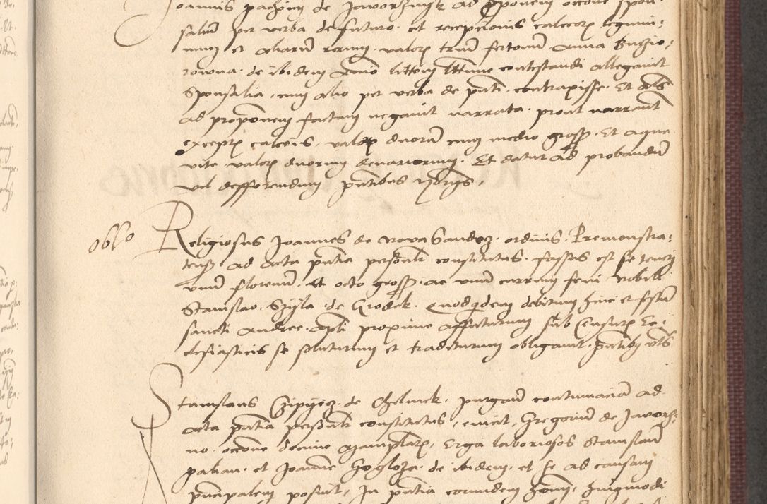Zdjęcie nr 523 dla obiektu archiwalnego: Acta actorum, obligacionum sententiarumque tam interlocutoriarum quam diffinitivarum coram reverendo domino Thoma Roschnowsky canonico et officiali Cracoviensi generali ad annum Domini 1534, indicione septima, pontificatus sanctissimi in Christo patris domini et domini Clementis pape septimi, anno ipsius undecimo vel alias, ut dicitur vacante sede apostolica feliciter continuantur