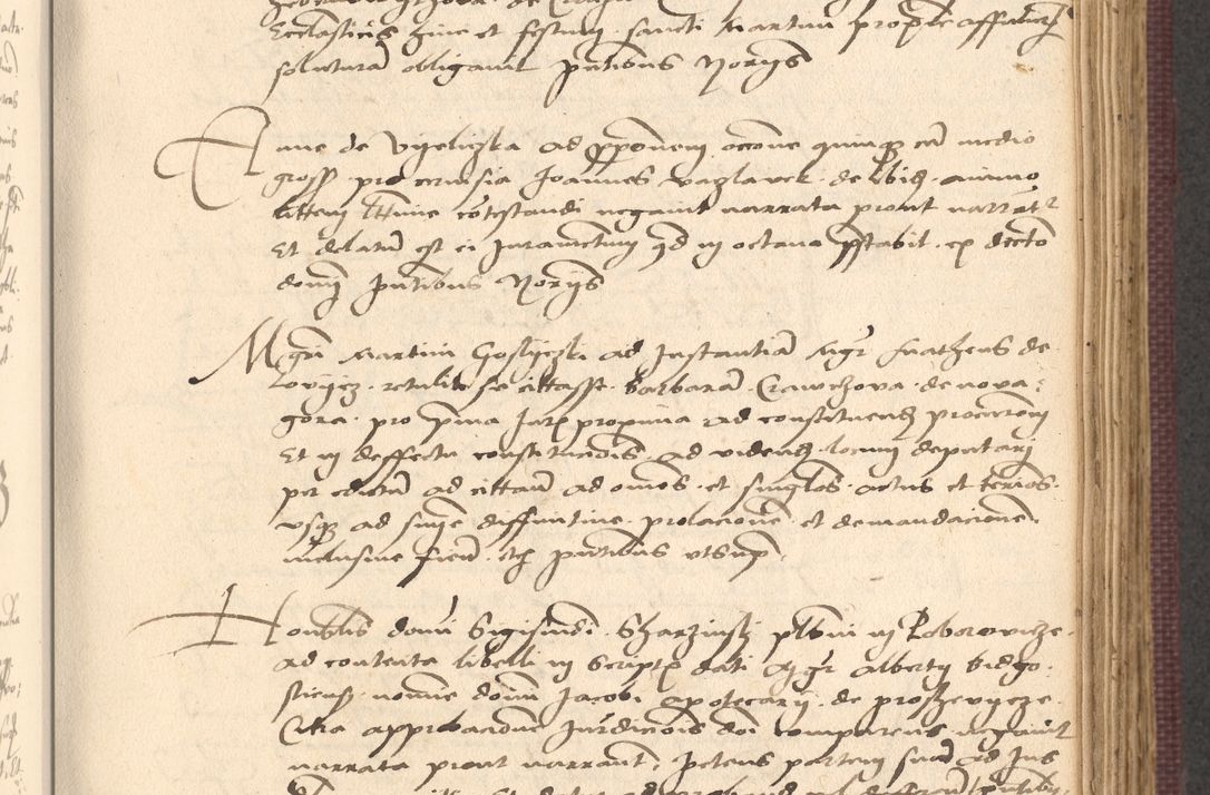 Zdjęcie nr 515 dla obiektu archiwalnego: Acta actorum, obligacionum sententiarumque tam interlocutoriarum quam diffinitivarum coram reverendo domino Thoma Roschnowsky canonico et officiali Cracoviensi generali ad annum Domini 1534, indicione septima, pontificatus sanctissimi in Christo patris domini et domini Clementis pape septimi, anno ipsius undecimo vel alias, ut dicitur vacante sede apostolica feliciter continuantur
