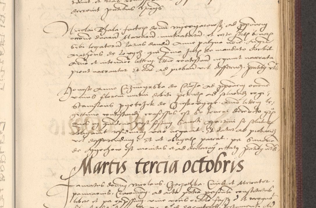 Zdjęcie nr 513 dla obiektu archiwalnego: Acta actorum, obligacionum sententiarumque tam interlocutoriarum quam diffinitivarum coram reverendo domino Thoma Roschnowsky canonico et officiali Cracoviensi generali ad annum Domini 1534, indicione septima, pontificatus sanctissimi in Christo patris domini et domini Clementis pape septimi, anno ipsius undecimo vel alias, ut dicitur vacante sede apostolica feliciter continuantur