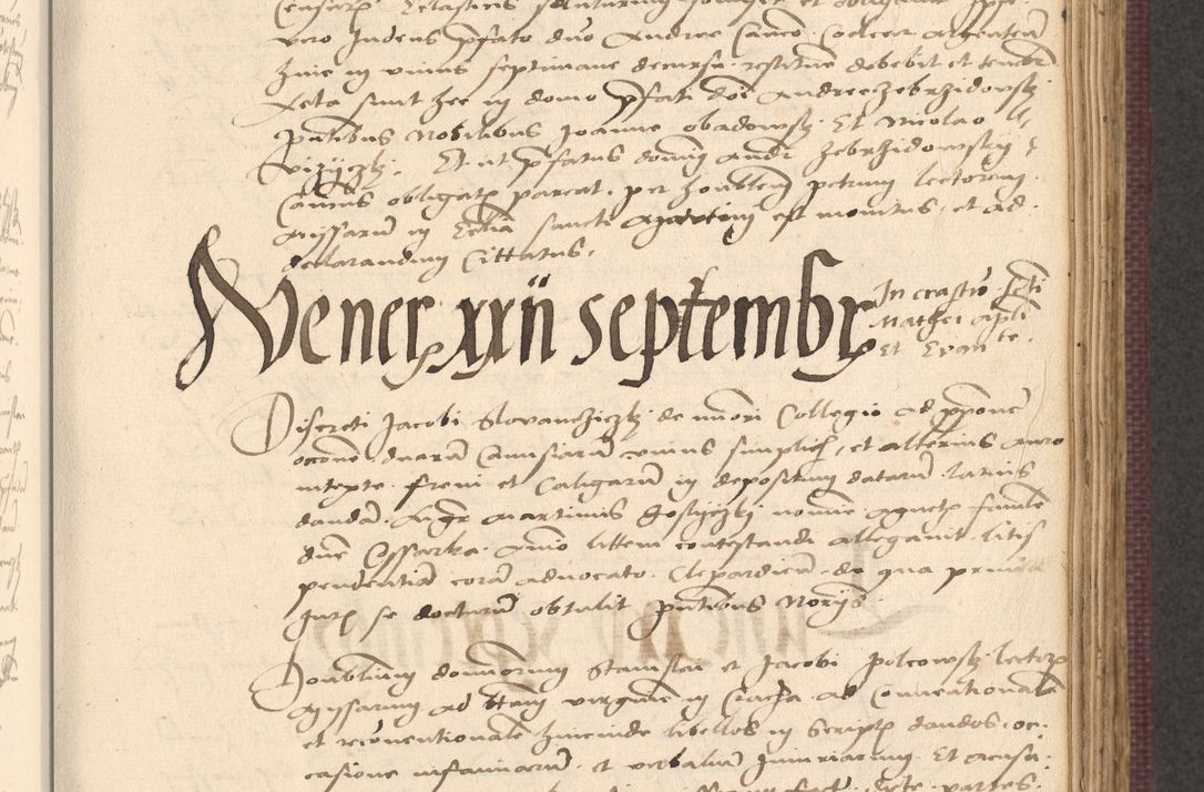 Zdjęcie nr 507 dla obiektu archiwalnego: Acta actorum, obligacionum sententiarumque tam interlocutoriarum quam diffinitivarum coram reverendo domino Thoma Roschnowsky canonico et officiali Cracoviensi generali ad annum Domini 1534, indicione septima, pontificatus sanctissimi in Christo patris domini et domini Clementis pape septimi, anno ipsius undecimo vel alias, ut dicitur vacante sede apostolica feliciter continuantur