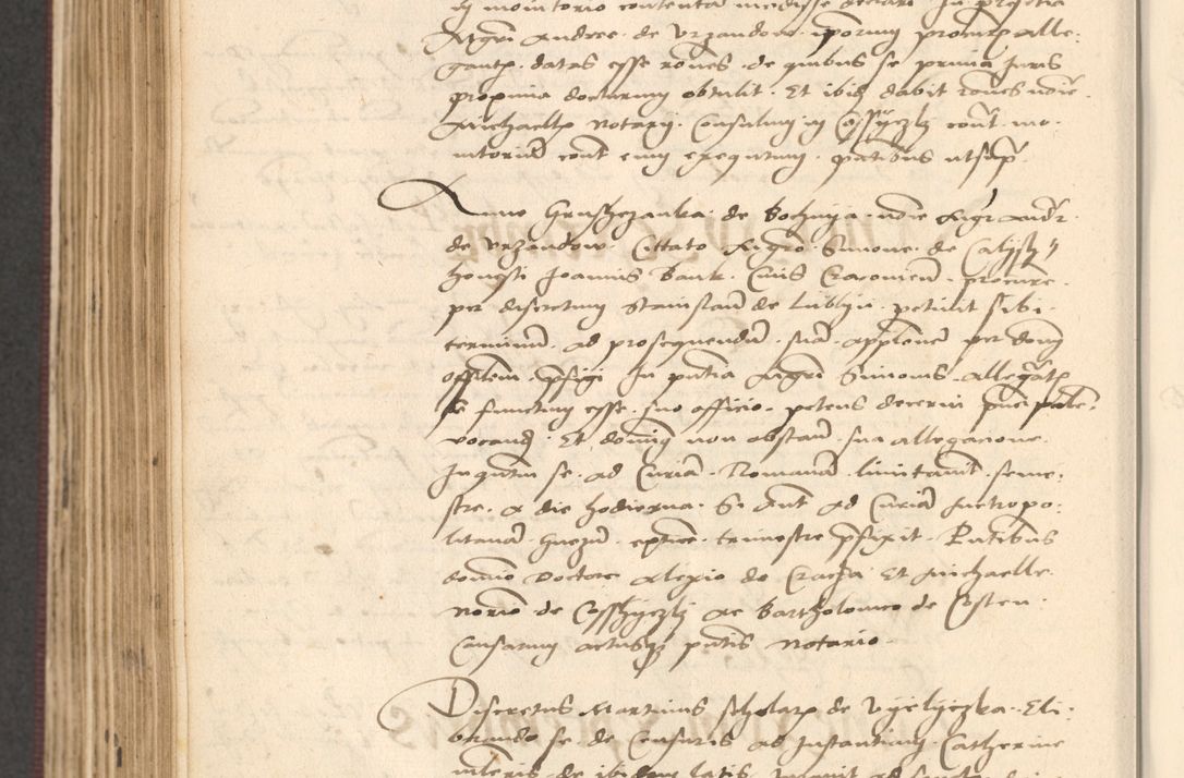 Zdjęcie nr 504 dla obiektu archiwalnego: Acta actorum, obligacionum sententiarumque tam interlocutoriarum quam diffinitivarum coram reverendo domino Thoma Roschnowsky canonico et officiali Cracoviensi generali ad annum Domini 1534, indicione septima, pontificatus sanctissimi in Christo patris domini et domini Clementis pape septimi, anno ipsius undecimo vel alias, ut dicitur vacante sede apostolica feliciter continuantur