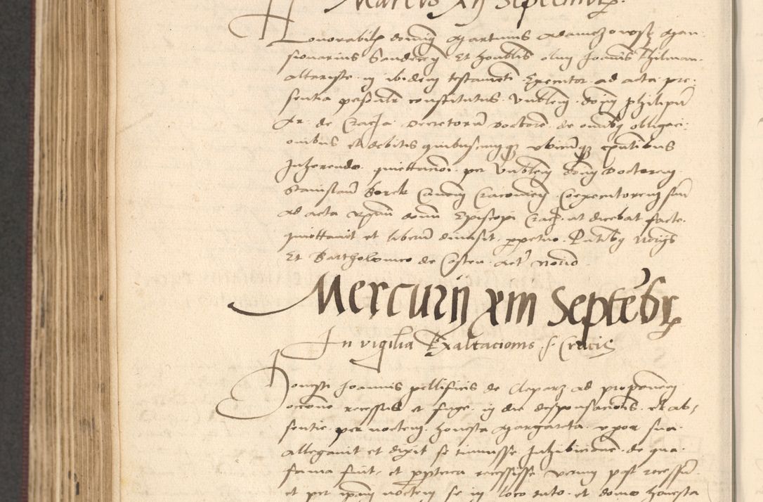 Zdjęcie nr 502 dla obiektu archiwalnego: Acta actorum, obligacionum sententiarumque tam interlocutoriarum quam diffinitivarum coram reverendo domino Thoma Roschnowsky canonico et officiali Cracoviensi generali ad annum Domini 1534, indicione septima, pontificatus sanctissimi in Christo patris domini et domini Clementis pape septimi, anno ipsius undecimo vel alias, ut dicitur vacante sede apostolica feliciter continuantur