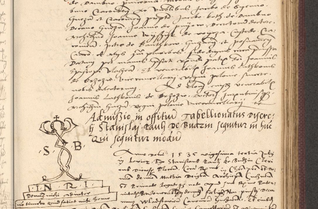 Zdjęcie nr 501 dla obiektu archiwalnego: Acta actorum, obligacionum sententiarumque tam interlocutoriarum quam diffinitivarum coram reverendo domino Thoma Roschnowsky canonico et officiali Cracoviensi generali ad annum Domini 1534, indicione septima, pontificatus sanctissimi in Christo patris domini et domini Clementis pape septimi, anno ipsius undecimo vel alias, ut dicitur vacante sede apostolica feliciter continuantur