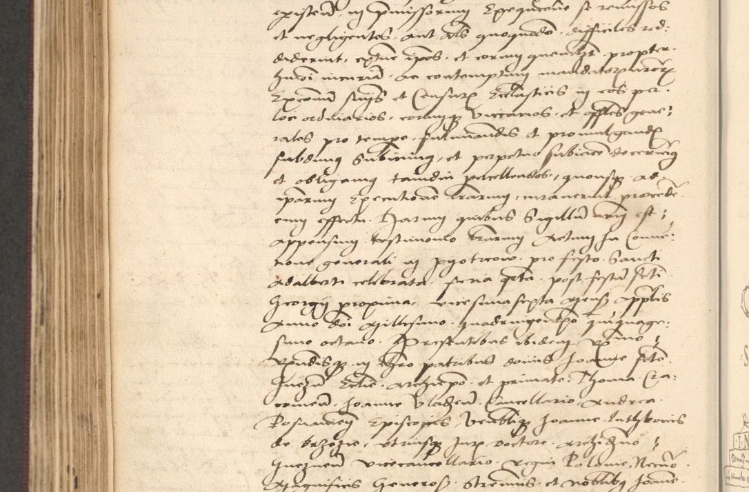 Zdjęcie nr 500 dla obiektu archiwalnego: Acta actorum, obligacionum sententiarumque tam interlocutoriarum quam diffinitivarum coram reverendo domino Thoma Roschnowsky canonico et officiali Cracoviensi generali ad annum Domini 1534, indicione septima, pontificatus sanctissimi in Christo patris domini et domini Clementis pape septimi, anno ipsius undecimo vel alias, ut dicitur vacante sede apostolica feliciter continuantur