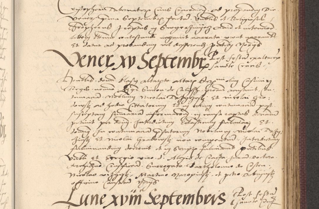 Zdjęcie nr 503 dla obiektu archiwalnego: Acta actorum, obligacionum sententiarumque tam interlocutoriarum quam diffinitivarum coram reverendo domino Thoma Roschnowsky canonico et officiali Cracoviensi generali ad annum Domini 1534, indicione septima, pontificatus sanctissimi in Christo patris domini et domini Clementis pape septimi, anno ipsius undecimo vel alias, ut dicitur vacante sede apostolica feliciter continuantur