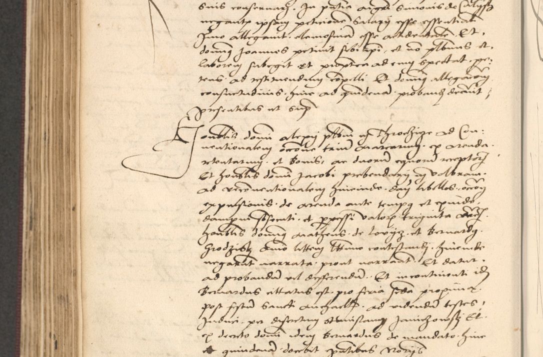 Zdjęcie nr 496 dla obiektu archiwalnego: Acta actorum, obligacionum sententiarumque tam interlocutoriarum quam diffinitivarum coram reverendo domino Thoma Roschnowsky canonico et officiali Cracoviensi generali ad annum Domini 1534, indicione septima, pontificatus sanctissimi in Christo patris domini et domini Clementis pape septimi, anno ipsius undecimo vel alias, ut dicitur vacante sede apostolica feliciter continuantur