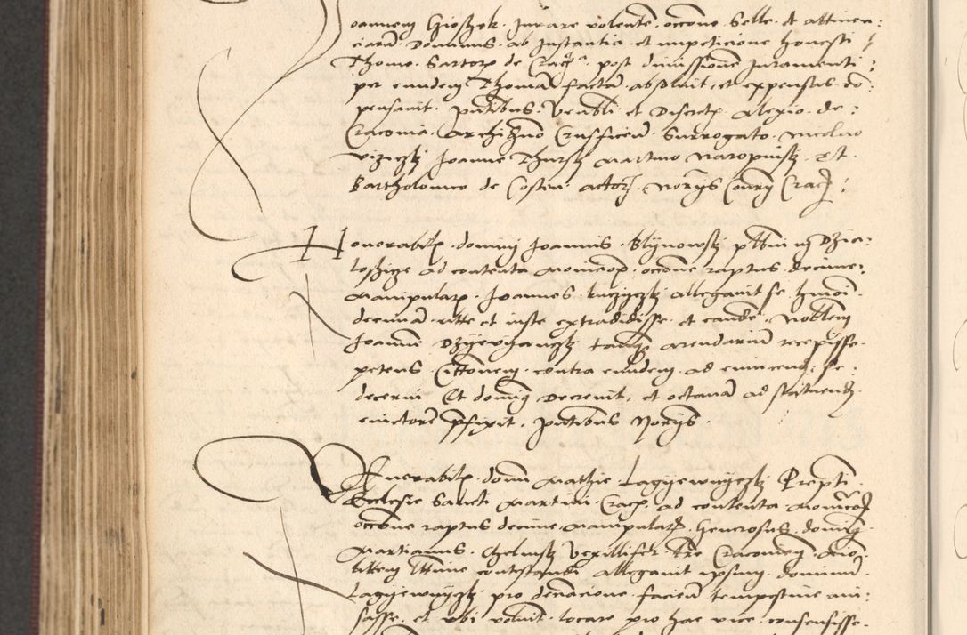 Zdjęcie nr 492 dla obiektu archiwalnego: Acta actorum, obligacionum sententiarumque tam interlocutoriarum quam diffinitivarum coram reverendo domino Thoma Roschnowsky canonico et officiali Cracoviensi generali ad annum Domini 1534, indicione septima, pontificatus sanctissimi in Christo patris domini et domini Clementis pape septimi, anno ipsius undecimo vel alias, ut dicitur vacante sede apostolica feliciter continuantur