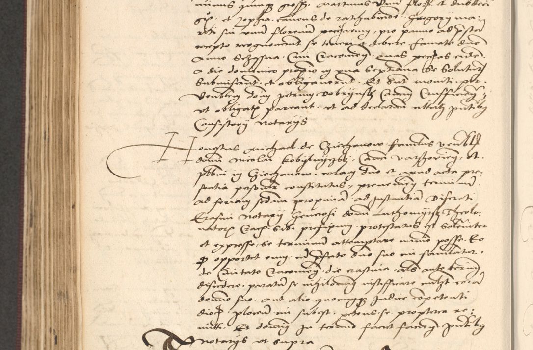 Zdjęcie nr 494 dla obiektu archiwalnego: Acta actorum, obligacionum sententiarumque tam interlocutoriarum quam diffinitivarum coram reverendo domino Thoma Roschnowsky canonico et officiali Cracoviensi generali ad annum Domini 1534, indicione septima, pontificatus sanctissimi in Christo patris domini et domini Clementis pape septimi, anno ipsius undecimo vel alias, ut dicitur vacante sede apostolica feliciter continuantur