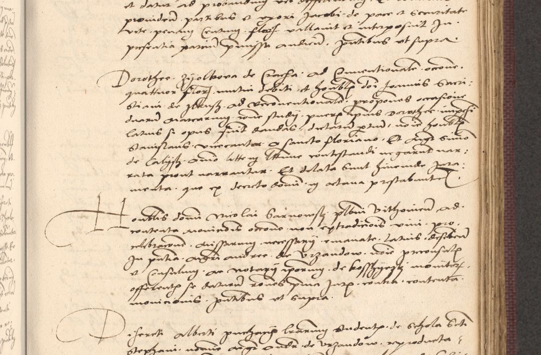 Zdjęcie nr 495 dla obiektu archiwalnego: Acta actorum, obligacionum sententiarumque tam interlocutoriarum quam diffinitivarum coram reverendo domino Thoma Roschnowsky canonico et officiali Cracoviensi generali ad annum Domini 1534, indicione septima, pontificatus sanctissimi in Christo patris domini et domini Clementis pape septimi, anno ipsius undecimo vel alias, ut dicitur vacante sede apostolica feliciter continuantur