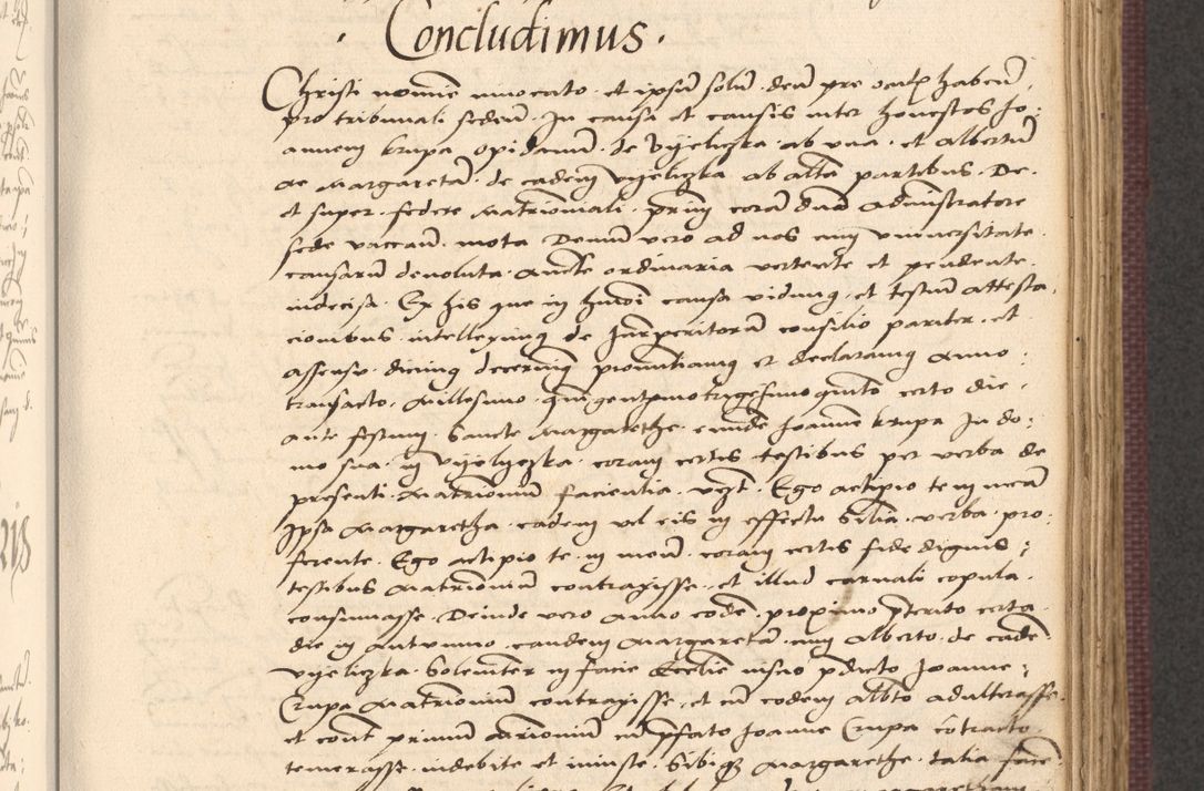 Zdjęcie nr 491 dla obiektu archiwalnego: Acta actorum, obligacionum sententiarumque tam interlocutoriarum quam diffinitivarum coram reverendo domino Thoma Roschnowsky canonico et officiali Cracoviensi generali ad annum Domini 1534, indicione septima, pontificatus sanctissimi in Christo patris domini et domini Clementis pape septimi, anno ipsius undecimo vel alias, ut dicitur vacante sede apostolica feliciter continuantur