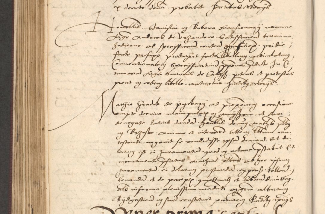 Zdjęcie nr 486 dla obiektu archiwalnego: Acta actorum, obligacionum sententiarumque tam interlocutoriarum quam diffinitivarum coram reverendo domino Thoma Roschnowsky canonico et officiali Cracoviensi generali ad annum Domini 1534, indicione septima, pontificatus sanctissimi in Christo patris domini et domini Clementis pape septimi, anno ipsius undecimo vel alias, ut dicitur vacante sede apostolica feliciter continuantur