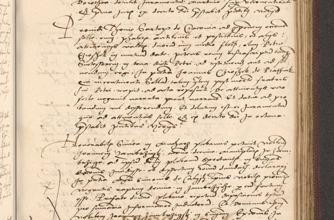 Zdjęcie nr 485 dla obiektu archiwalnego: Acta actorum, obligacionum sententiarumque tam interlocutoriarum quam diffinitivarum coram reverendo domino Thoma Roschnowsky canonico et officiali Cracoviensi generali ad annum Domini 1534, indicione septima, pontificatus sanctissimi in Christo patris domini et domini Clementis pape septimi, anno ipsius undecimo vel alias, ut dicitur vacante sede apostolica feliciter continuantur