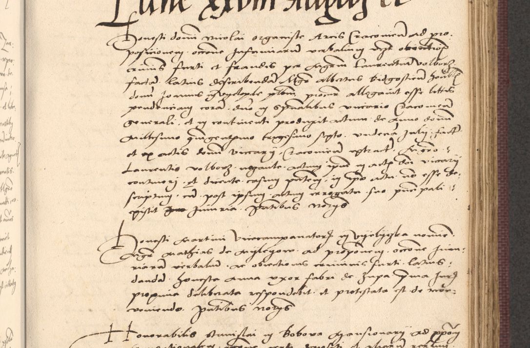 Zdjęcie nr 481 dla obiektu archiwalnego: Acta actorum, obligacionum sententiarumque tam interlocutoriarum quam diffinitivarum coram reverendo domino Thoma Roschnowsky canonico et officiali Cracoviensi generali ad annum Domini 1534, indicione septima, pontificatus sanctissimi in Christo patris domini et domini Clementis pape septimi, anno ipsius undecimo vel alias, ut dicitur vacante sede apostolica feliciter continuantur