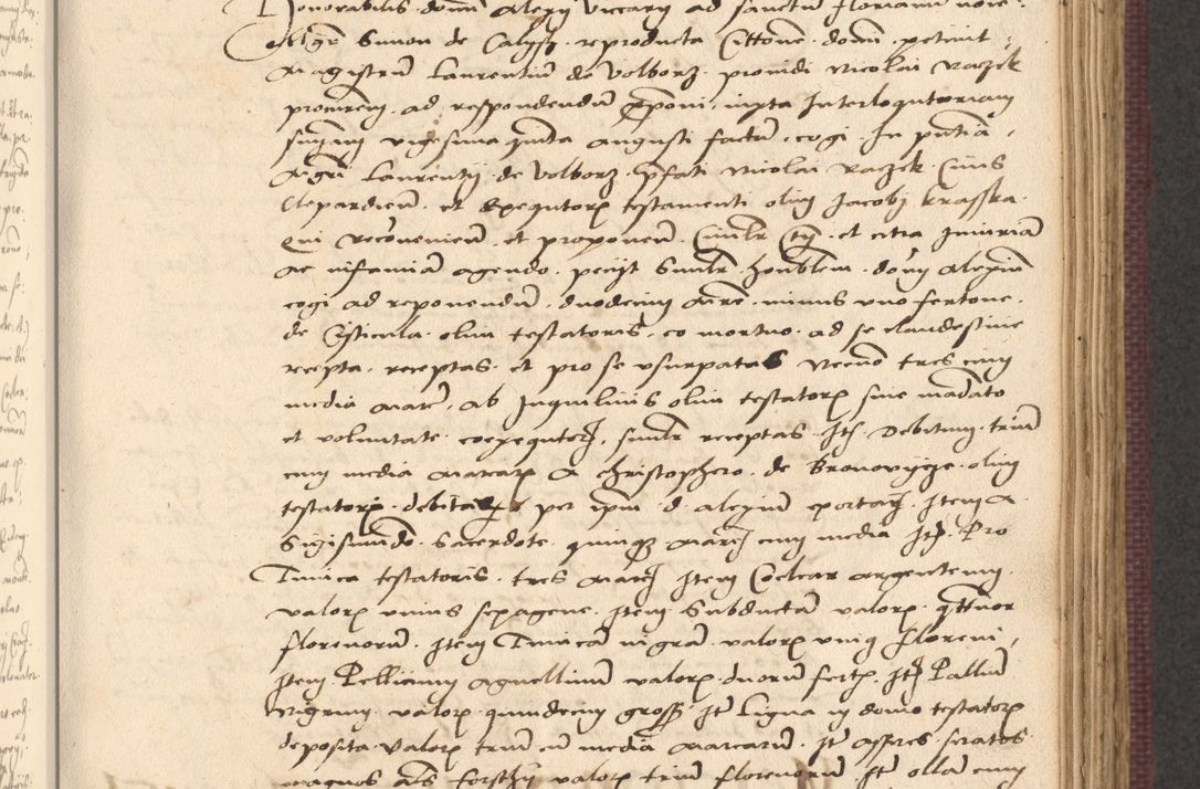 Zdjęcie nr 483 dla obiektu archiwalnego: Acta actorum, obligacionum sententiarumque tam interlocutoriarum quam diffinitivarum coram reverendo domino Thoma Roschnowsky canonico et officiali Cracoviensi generali ad annum Domini 1534, indicione septima, pontificatus sanctissimi in Christo patris domini et domini Clementis pape septimi, anno ipsius undecimo vel alias, ut dicitur vacante sede apostolica feliciter continuantur