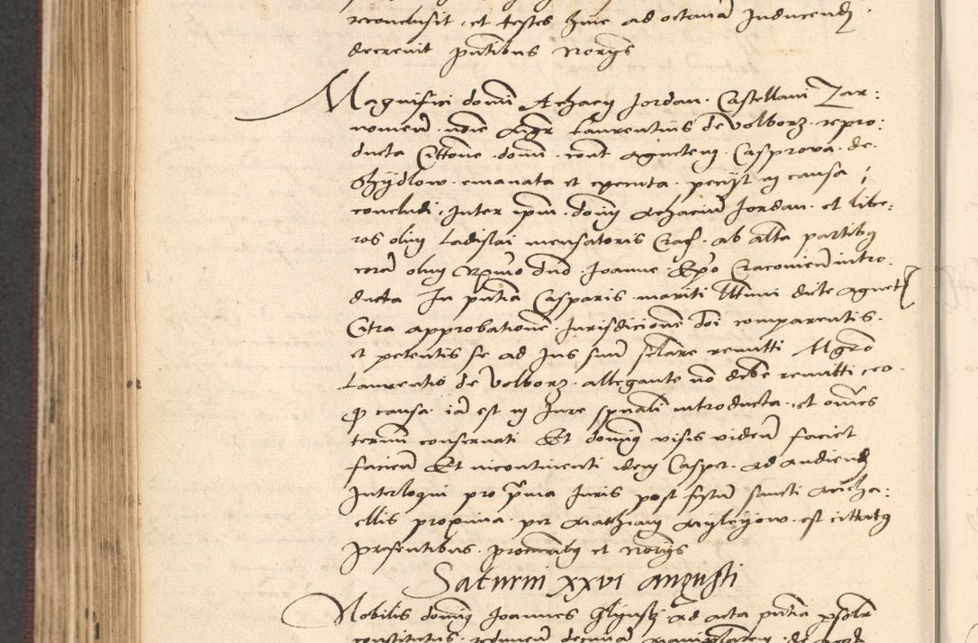 Zdjęcie nr 480 dla obiektu archiwalnego: Acta actorum, obligacionum sententiarumque tam interlocutoriarum quam diffinitivarum coram reverendo domino Thoma Roschnowsky canonico et officiali Cracoviensi generali ad annum Domini 1534, indicione septima, pontificatus sanctissimi in Christo patris domini et domini Clementis pape septimi, anno ipsius undecimo vel alias, ut dicitur vacante sede apostolica feliciter continuantur