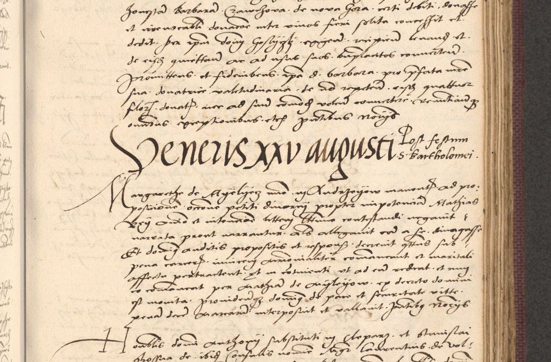 Zdjęcie nr 477 dla obiektu archiwalnego: Acta actorum, obligacionum sententiarumque tam interlocutoriarum quam diffinitivarum coram reverendo domino Thoma Roschnowsky canonico et officiali Cracoviensi generali ad annum Domini 1534, indicione septima, pontificatus sanctissimi in Christo patris domini et domini Clementis pape septimi, anno ipsius undecimo vel alias, ut dicitur vacante sede apostolica feliciter continuantur