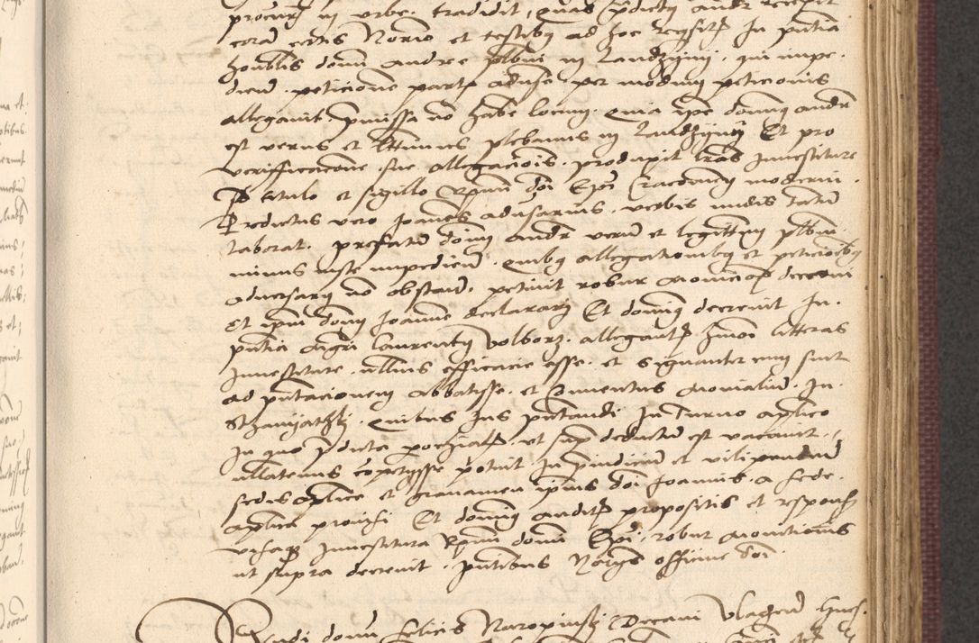Zdjęcie nr 461 dla obiektu archiwalnego: Acta actorum, obligacionum sententiarumque tam interlocutoriarum quam diffinitivarum coram reverendo domino Thoma Roschnowsky canonico et officiali Cracoviensi generali ad annum Domini 1534, indicione septima, pontificatus sanctissimi in Christo patris domini et domini Clementis pape septimi, anno ipsius undecimo vel alias, ut dicitur vacante sede apostolica feliciter continuantur