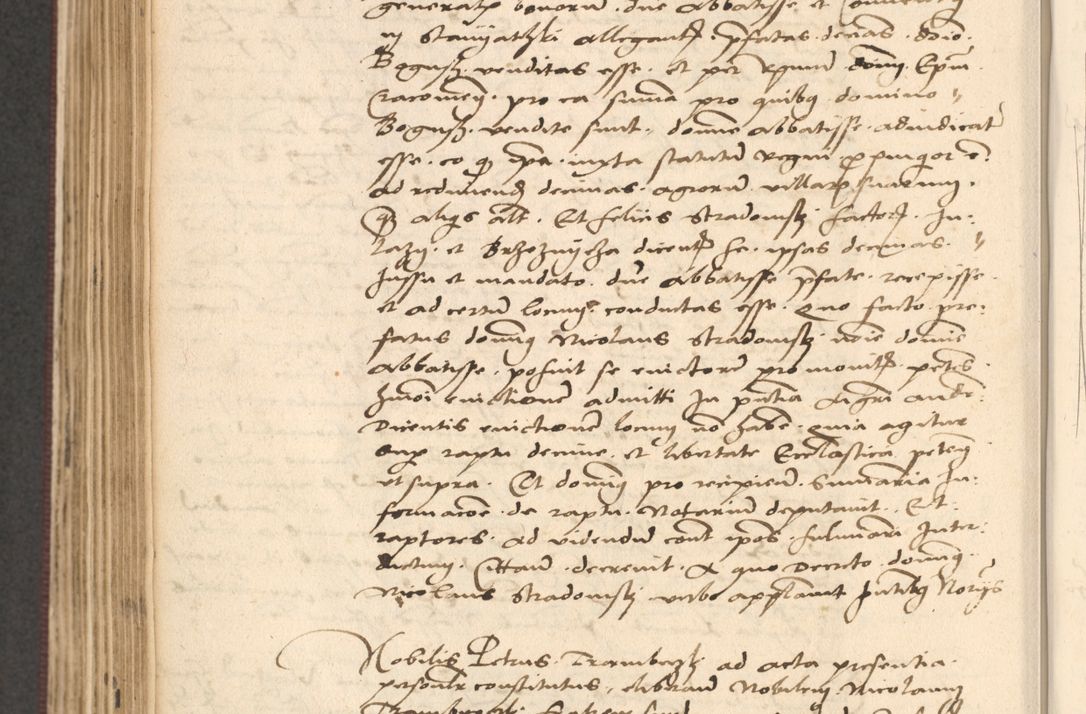 Zdjęcie nr 462 dla obiektu archiwalnego: Acta actorum, obligacionum sententiarumque tam interlocutoriarum quam diffinitivarum coram reverendo domino Thoma Roschnowsky canonico et officiali Cracoviensi generali ad annum Domini 1534, indicione septima, pontificatus sanctissimi in Christo patris domini et domini Clementis pape septimi, anno ipsius undecimo vel alias, ut dicitur vacante sede apostolica feliciter continuantur
