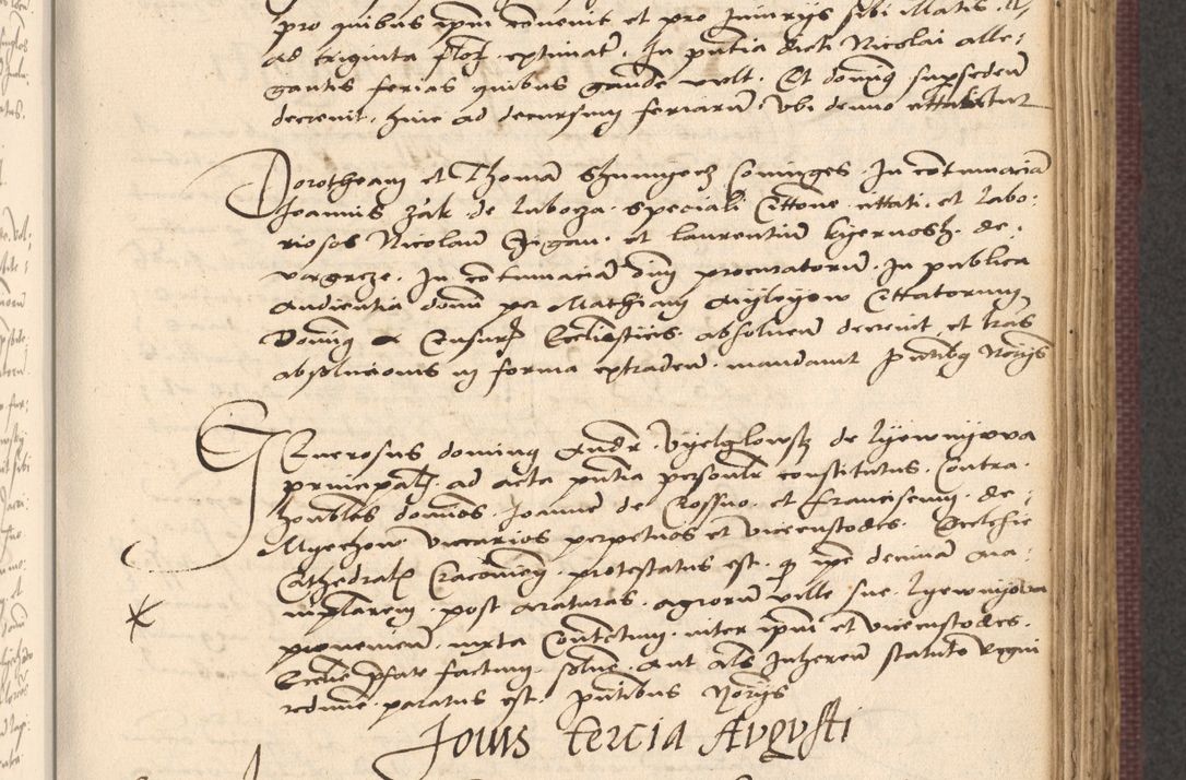 Zdjęcie nr 459 dla obiektu archiwalnego: Acta actorum, obligacionum sententiarumque tam interlocutoriarum quam diffinitivarum coram reverendo domino Thoma Roschnowsky canonico et officiali Cracoviensi generali ad annum Domini 1534, indicione septima, pontificatus sanctissimi in Christo patris domini et domini Clementis pape septimi, anno ipsius undecimo vel alias, ut dicitur vacante sede apostolica feliciter continuantur