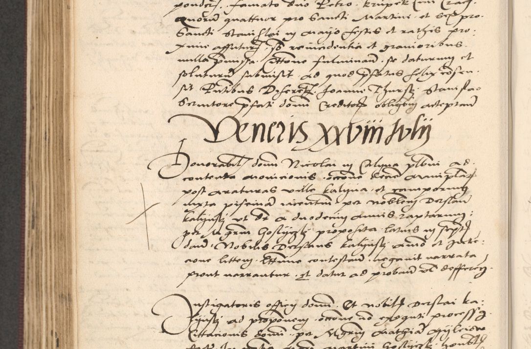 Zdjęcie nr 456 dla obiektu archiwalnego: Acta actorum, obligacionum sententiarumque tam interlocutoriarum quam diffinitivarum coram reverendo domino Thoma Roschnowsky canonico et officiali Cracoviensi generali ad annum Domini 1534, indicione septima, pontificatus sanctissimi in Christo patris domini et domini Clementis pape septimi, anno ipsius undecimo vel alias, ut dicitur vacante sede apostolica feliciter continuantur