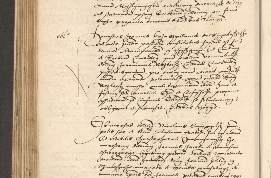 Zdjęcie nr 452 dla obiektu archiwalnego: Acta actorum, obligacionum sententiarumque tam interlocutoriarum quam diffinitivarum coram reverendo domino Thoma Roschnowsky canonico et officiali Cracoviensi generali ad annum Domini 1534, indicione septima, pontificatus sanctissimi in Christo patris domini et domini Clementis pape septimi, anno ipsius undecimo vel alias, ut dicitur vacante sede apostolica feliciter continuantur