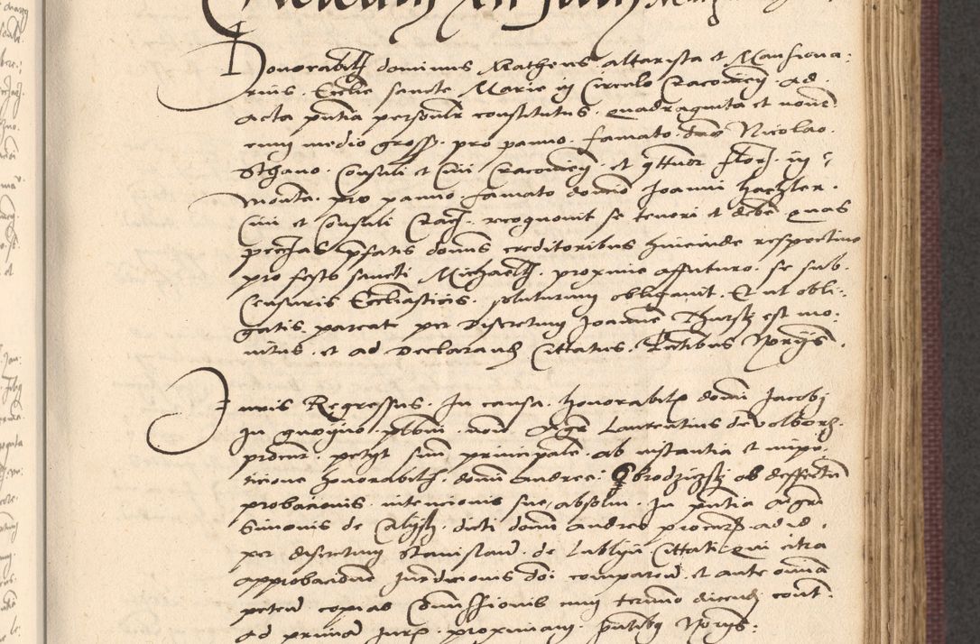 Zdjęcie nr 449 dla obiektu archiwalnego: Acta actorum, obligacionum sententiarumque tam interlocutoriarum quam diffinitivarum coram reverendo domino Thoma Roschnowsky canonico et officiali Cracoviensi generali ad annum Domini 1534, indicione septima, pontificatus sanctissimi in Christo patris domini et domini Clementis pape septimi, anno ipsius undecimo vel alias, ut dicitur vacante sede apostolica feliciter continuantur