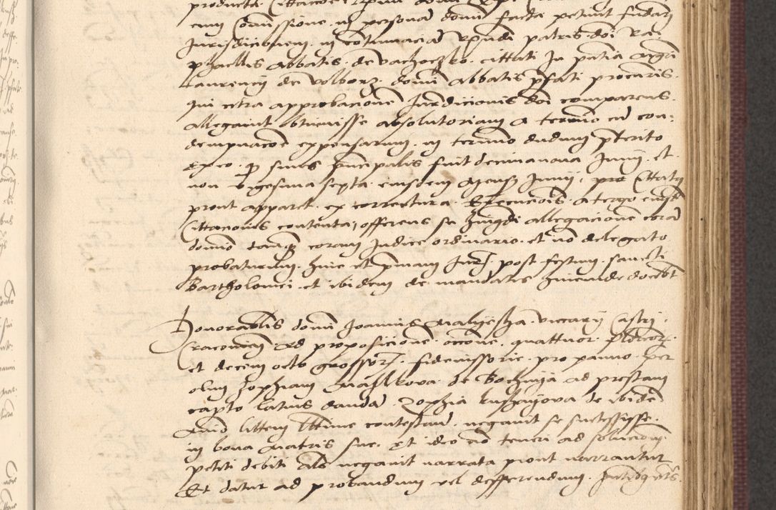 Zdjęcie nr 445 dla obiektu archiwalnego: Acta actorum, obligacionum sententiarumque tam interlocutoriarum quam diffinitivarum coram reverendo domino Thoma Roschnowsky canonico et officiali Cracoviensi generali ad annum Domini 1534, indicione septima, pontificatus sanctissimi in Christo patris domini et domini Clementis pape septimi, anno ipsius undecimo vel alias, ut dicitur vacante sede apostolica feliciter continuantur