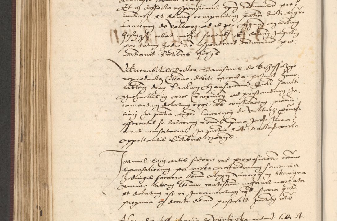Zdjęcie nr 438 dla obiektu archiwalnego: Acta actorum, obligacionum sententiarumque tam interlocutoriarum quam diffinitivarum coram reverendo domino Thoma Roschnowsky canonico et officiali Cracoviensi generali ad annum Domini 1534, indicione septima, pontificatus sanctissimi in Christo patris domini et domini Clementis pape septimi, anno ipsius undecimo vel alias, ut dicitur vacante sede apostolica feliciter continuantur