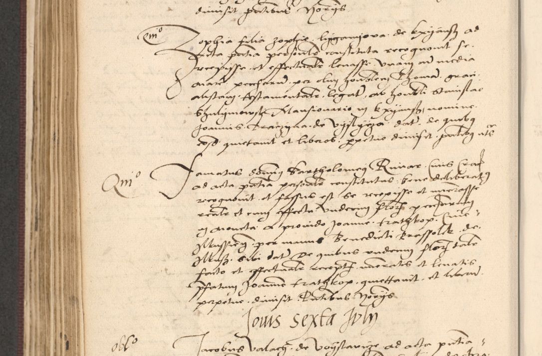 Zdjęcie nr 436 dla obiektu archiwalnego: Acta actorum, obligacionum sententiarumque tam interlocutoriarum quam diffinitivarum coram reverendo domino Thoma Roschnowsky canonico et officiali Cracoviensi generali ad annum Domini 1534, indicione septima, pontificatus sanctissimi in Christo patris domini et domini Clementis pape septimi, anno ipsius undecimo vel alias, ut dicitur vacante sede apostolica feliciter continuantur