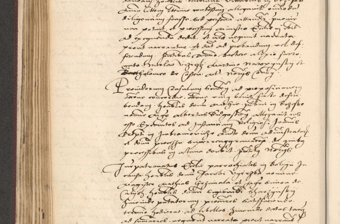 Zdjęcie nr 430 dla obiektu archiwalnego: Acta actorum, obligacionum sententiarumque tam interlocutoriarum quam diffinitivarum coram reverendo domino Thoma Roschnowsky canonico et officiali Cracoviensi generali ad annum Domini 1534, indicione septima, pontificatus sanctissimi in Christo patris domini et domini Clementis pape septimi, anno ipsius undecimo vel alias, ut dicitur vacante sede apostolica feliciter continuantur