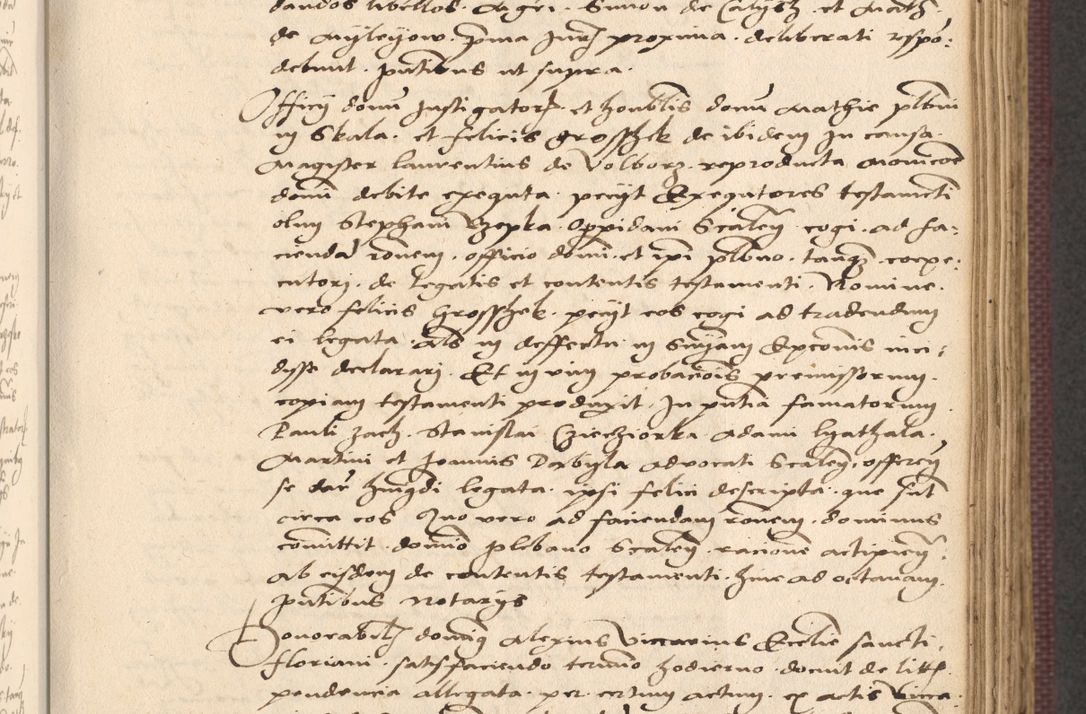 Zdjęcie nr 431 dla obiektu archiwalnego: Acta actorum, obligacionum sententiarumque tam interlocutoriarum quam diffinitivarum coram reverendo domino Thoma Roschnowsky canonico et officiali Cracoviensi generali ad annum Domini 1534, indicione septima, pontificatus sanctissimi in Christo patris domini et domini Clementis pape septimi, anno ipsius undecimo vel alias, ut dicitur vacante sede apostolica feliciter continuantur
