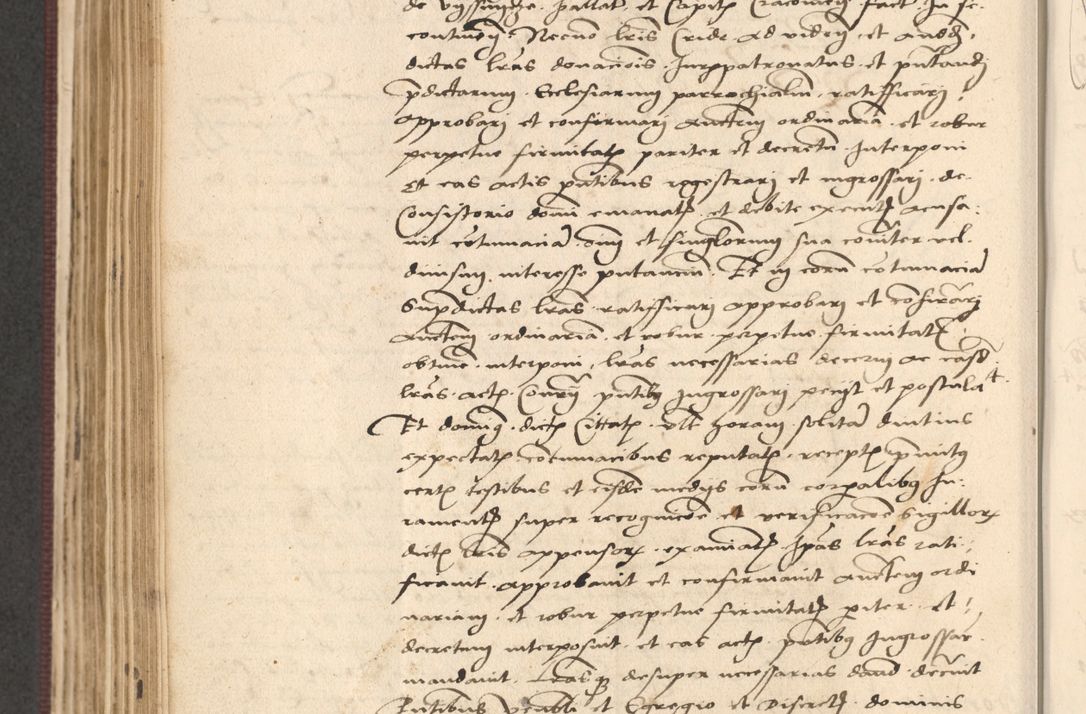 Zdjęcie nr 424 dla obiektu archiwalnego: Acta actorum, obligacionum sententiarumque tam interlocutoriarum quam diffinitivarum coram reverendo domino Thoma Roschnowsky canonico et officiali Cracoviensi generali ad annum Domini 1534, indicione septima, pontificatus sanctissimi in Christo patris domini et domini Clementis pape septimi, anno ipsius undecimo vel alias, ut dicitur vacante sede apostolica feliciter continuantur