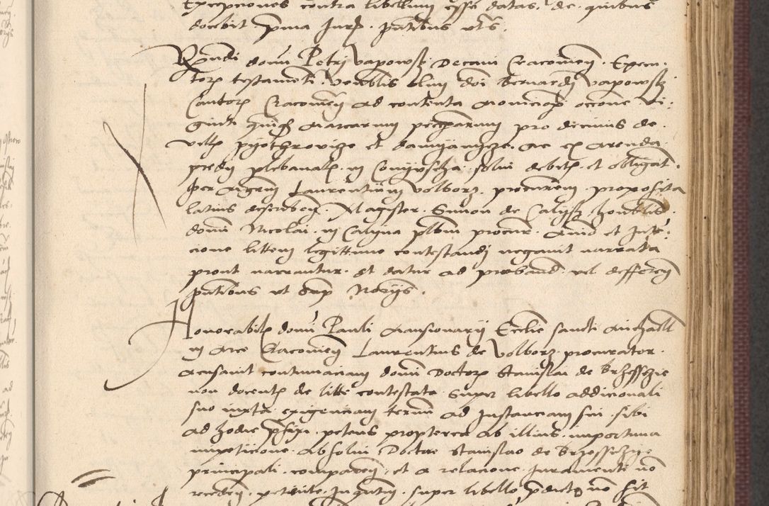 Zdjęcie nr 423 dla obiektu archiwalnego: Acta actorum, obligacionum sententiarumque tam interlocutoriarum quam diffinitivarum coram reverendo domino Thoma Roschnowsky canonico et officiali Cracoviensi generali ad annum Domini 1534, indicione septima, pontificatus sanctissimi in Christo patris domini et domini Clementis pape septimi, anno ipsius undecimo vel alias, ut dicitur vacante sede apostolica feliciter continuantur