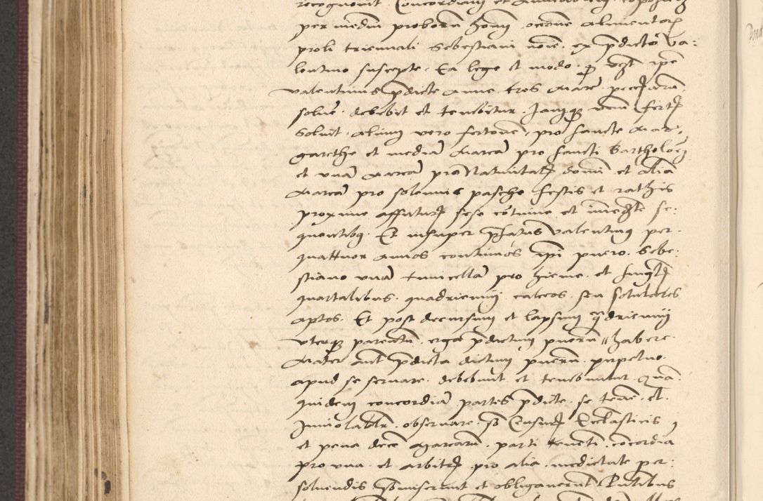 Zdjęcie nr 412 dla obiektu archiwalnego: Acta actorum, obligacionum sententiarumque tam interlocutoriarum quam diffinitivarum coram reverendo domino Thoma Roschnowsky canonico et officiali Cracoviensi generali ad annum Domini 1534, indicione septima, pontificatus sanctissimi in Christo patris domini et domini Clementis pape septimi, anno ipsius undecimo vel alias, ut dicitur vacante sede apostolica feliciter continuantur