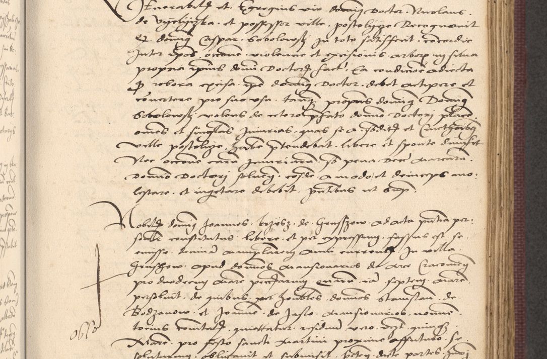 Zdjęcie nr 411 dla obiektu archiwalnego: Acta actorum, obligacionum sententiarumque tam interlocutoriarum quam diffinitivarum coram reverendo domino Thoma Roschnowsky canonico et officiali Cracoviensi generali ad annum Domini 1534, indicione septima, pontificatus sanctissimi in Christo patris domini et domini Clementis pape septimi, anno ipsius undecimo vel alias, ut dicitur vacante sede apostolica feliciter continuantur