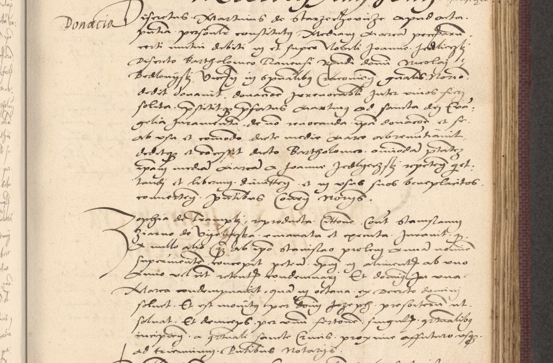 Zdjęcie nr 413 dla obiektu archiwalnego: Acta actorum, obligacionum sententiarumque tam interlocutoriarum quam diffinitivarum coram reverendo domino Thoma Roschnowsky canonico et officiali Cracoviensi generali ad annum Domini 1534, indicione septima, pontificatus sanctissimi in Christo patris domini et domini Clementis pape septimi, anno ipsius undecimo vel alias, ut dicitur vacante sede apostolica feliciter continuantur