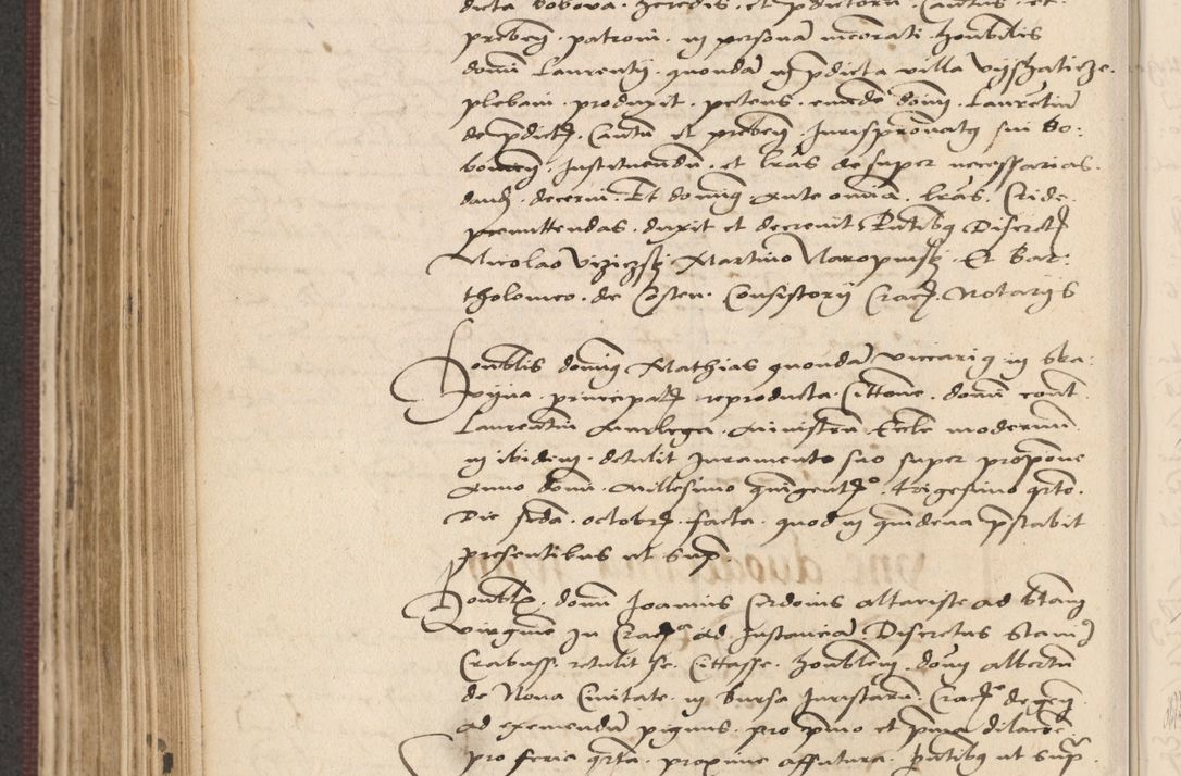 Zdjęcie nr 410 dla obiektu archiwalnego: Acta actorum, obligacionum sententiarumque tam interlocutoriarum quam diffinitivarum coram reverendo domino Thoma Roschnowsky canonico et officiali Cracoviensi generali ad annum Domini 1534, indicione septima, pontificatus sanctissimi in Christo patris domini et domini Clementis pape septimi, anno ipsius undecimo vel alias, ut dicitur vacante sede apostolica feliciter continuantur