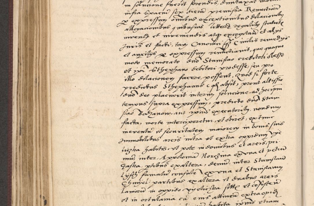 Zdjęcie nr 406 dla obiektu archiwalnego: Acta actorum, obligacionum sententiarumque tam interlocutoriarum quam diffinitivarum coram reverendo domino Thoma Roschnowsky canonico et officiali Cracoviensi generali ad annum Domini 1534, indicione septima, pontificatus sanctissimi in Christo patris domini et domini Clementis pape septimi, anno ipsius undecimo vel alias, ut dicitur vacante sede apostolica feliciter continuantur