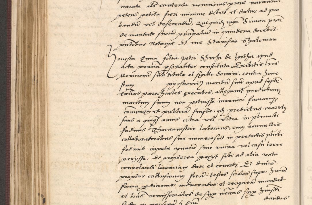 Zdjęcie nr 400 dla obiektu archiwalnego: Acta actorum, obligacionum sententiarumque tam interlocutoriarum quam diffinitivarum coram reverendo domino Thoma Roschnowsky canonico et officiali Cracoviensi generali ad annum Domini 1534, indicione septima, pontificatus sanctissimi in Christo patris domini et domini Clementis pape septimi, anno ipsius undecimo vel alias, ut dicitur vacante sede apostolica feliciter continuantur