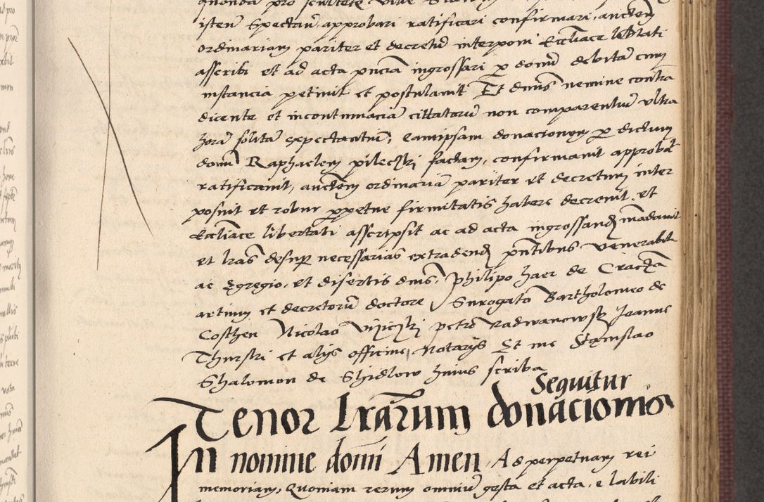 Zdjęcie nr 401 dla obiektu archiwalnego: Acta actorum, obligacionum sententiarumque tam interlocutoriarum quam diffinitivarum coram reverendo domino Thoma Roschnowsky canonico et officiali Cracoviensi generali ad annum Domini 1534, indicione septima, pontificatus sanctissimi in Christo patris domini et domini Clementis pape septimi, anno ipsius undecimo vel alias, ut dicitur vacante sede apostolica feliciter continuantur
