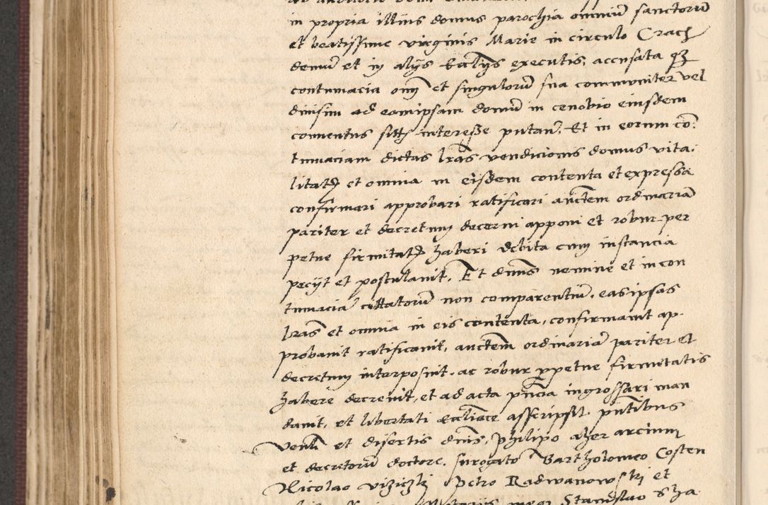 Zdjęcie nr 394 dla obiektu archiwalnego: Acta actorum, obligacionum sententiarumque tam interlocutoriarum quam diffinitivarum coram reverendo domino Thoma Roschnowsky canonico et officiali Cracoviensi generali ad annum Domini 1534, indicione septima, pontificatus sanctissimi in Christo patris domini et domini Clementis pape septimi, anno ipsius undecimo vel alias, ut dicitur vacante sede apostolica feliciter continuantur