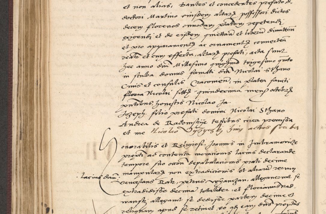Zdjęcie nr 392 dla obiektu archiwalnego: Acta actorum, obligacionum sententiarumque tam interlocutoriarum quam diffinitivarum coram reverendo domino Thoma Roschnowsky canonico et officiali Cracoviensi generali ad annum Domini 1534, indicione septima, pontificatus sanctissimi in Christo patris domini et domini Clementis pape septimi, anno ipsius undecimo vel alias, ut dicitur vacante sede apostolica feliciter continuantur