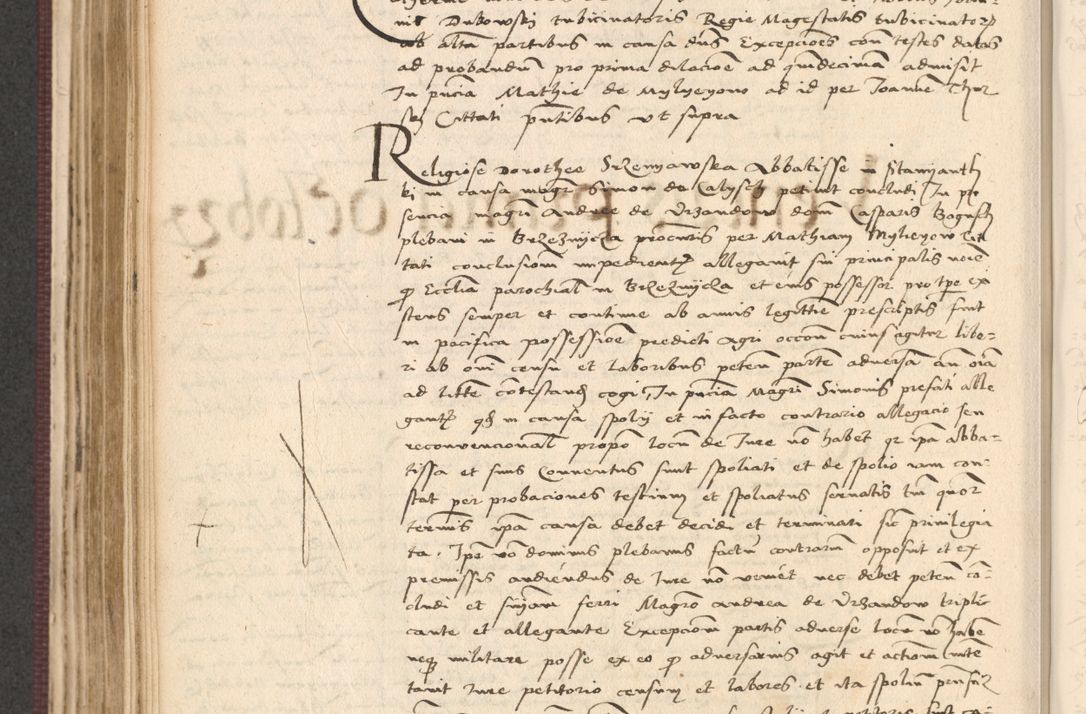 Zdjęcie nr 362 dla obiektu archiwalnego: Acta actorum, obligacionum sententiarumque tam interlocutoriarum quam diffinitivarum coram reverendo domino Thoma Roschnowsky canonico et officiali Cracoviensi generali ad annum Domini 1534, indicione septima, pontificatus sanctissimi in Christo patris domini et domini Clementis pape septimi, anno ipsius undecimo vel alias, ut dicitur vacante sede apostolica feliciter continuantur