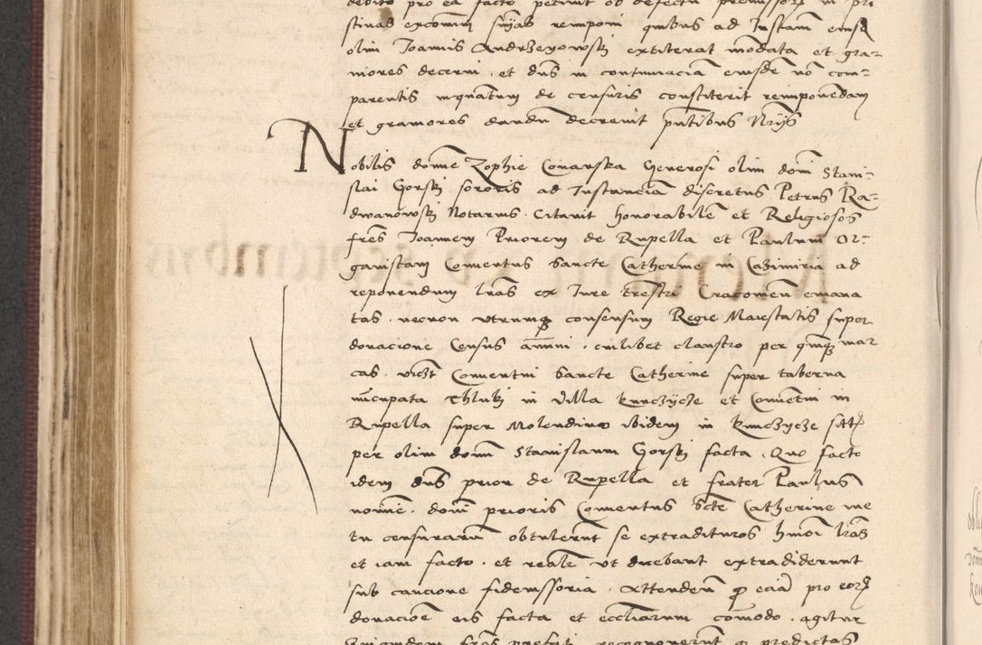 Zdjęcie nr 352 dla obiektu archiwalnego: Acta actorum, obligacionum sententiarumque tam interlocutoriarum quam diffinitivarum coram reverendo domino Thoma Roschnowsky canonico et officiali Cracoviensi generali ad annum Domini 1534, indicione septima, pontificatus sanctissimi in Christo patris domini et domini Clementis pape septimi, anno ipsius undecimo vel alias, ut dicitur vacante sede apostolica feliciter continuantur