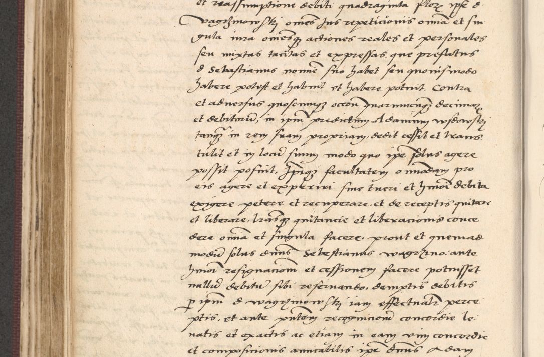 Zdjęcie nr 350 dla obiektu archiwalnego: Acta actorum, obligacionum sententiarumque tam interlocutoriarum quam diffinitivarum coram reverendo domino Thoma Roschnowsky canonico et officiali Cracoviensi generali ad annum Domini 1534, indicione septima, pontificatus sanctissimi in Christo patris domini et domini Clementis pape septimi, anno ipsius undecimo vel alias, ut dicitur vacante sede apostolica feliciter continuantur