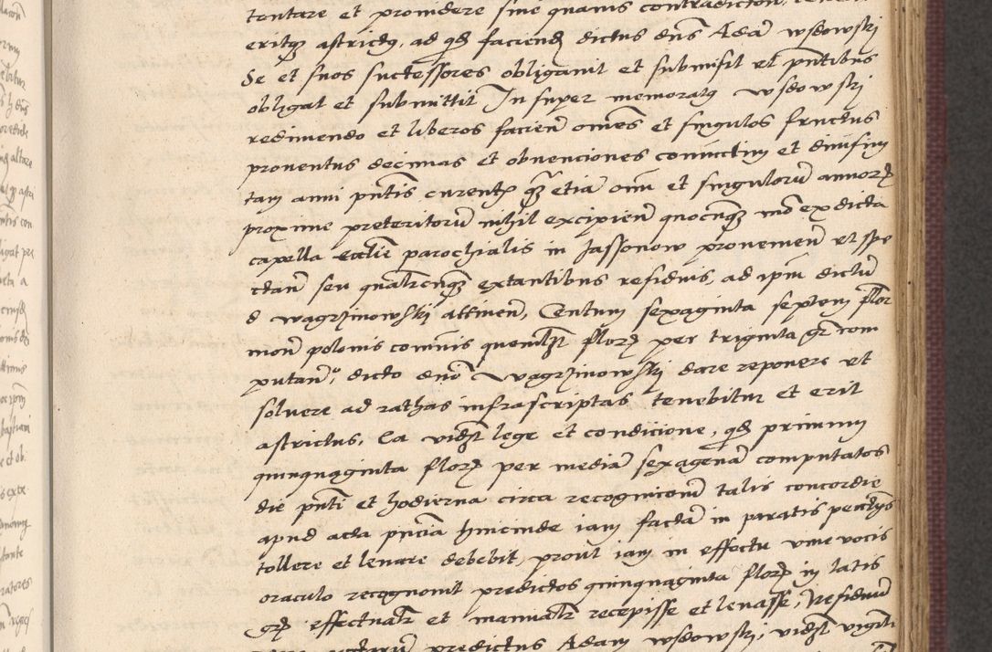 Zdjęcie nr 349 dla obiektu archiwalnego: Acta actorum, obligacionum sententiarumque tam interlocutoriarum quam diffinitivarum coram reverendo domino Thoma Roschnowsky canonico et officiali Cracoviensi generali ad annum Domini 1534, indicione septima, pontificatus sanctissimi in Christo patris domini et domini Clementis pape septimi, anno ipsius undecimo vel alias, ut dicitur vacante sede apostolica feliciter continuantur