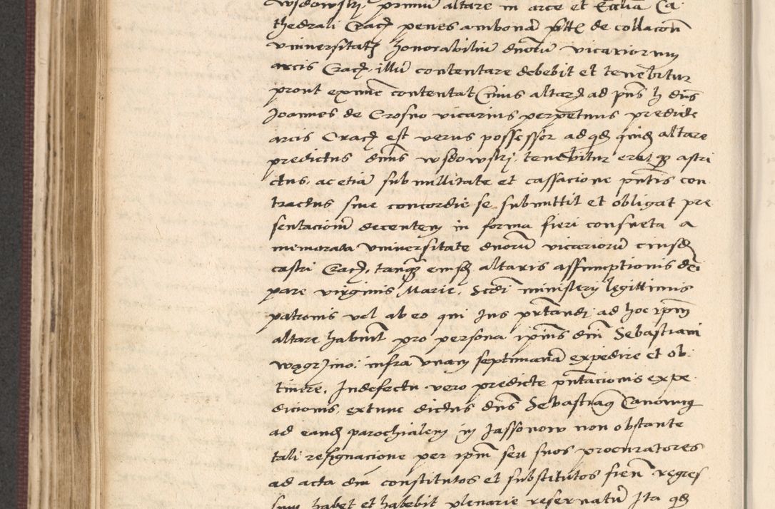 Zdjęcie nr 348 dla obiektu archiwalnego: Acta actorum, obligacionum sententiarumque tam interlocutoriarum quam diffinitivarum coram reverendo domino Thoma Roschnowsky canonico et officiali Cracoviensi generali ad annum Domini 1534, indicione septima, pontificatus sanctissimi in Christo patris domini et domini Clementis pape septimi, anno ipsius undecimo vel alias, ut dicitur vacante sede apostolica feliciter continuantur